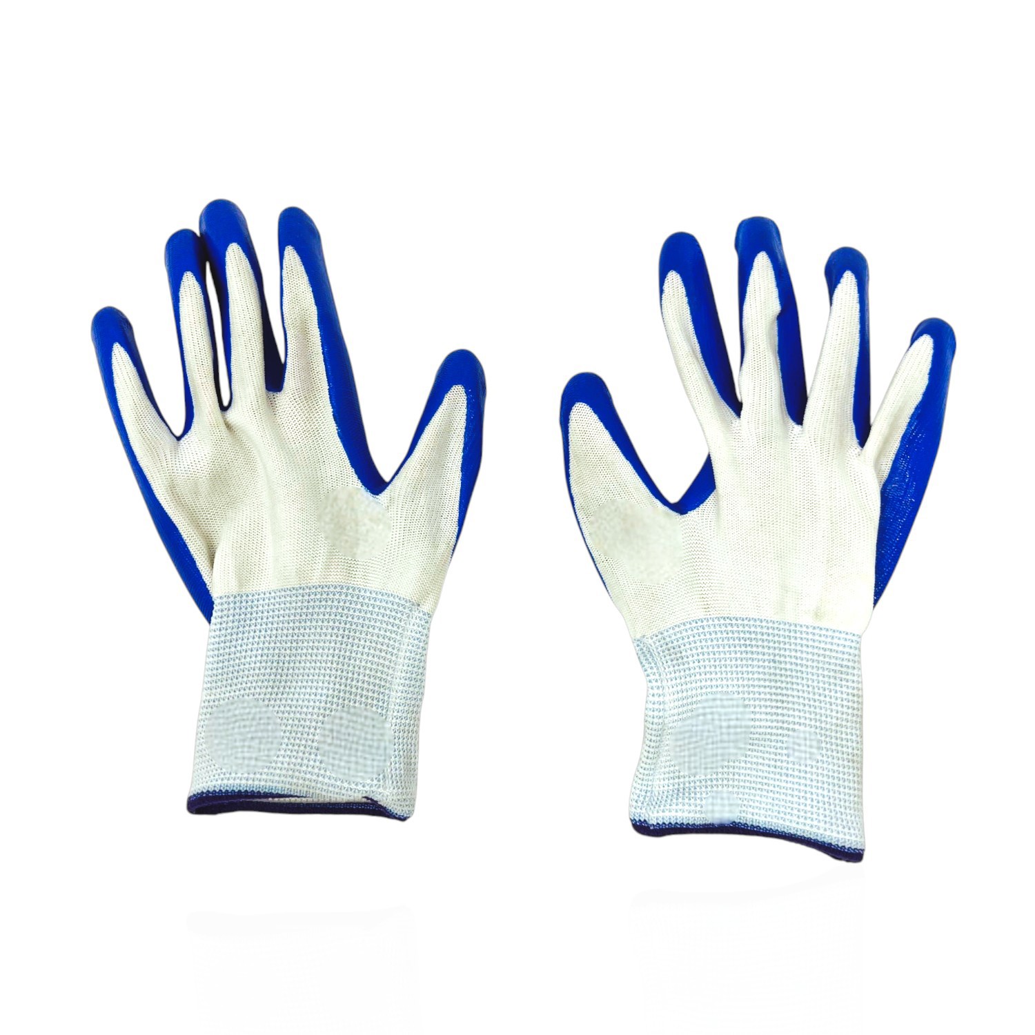 Guante de plástico azul