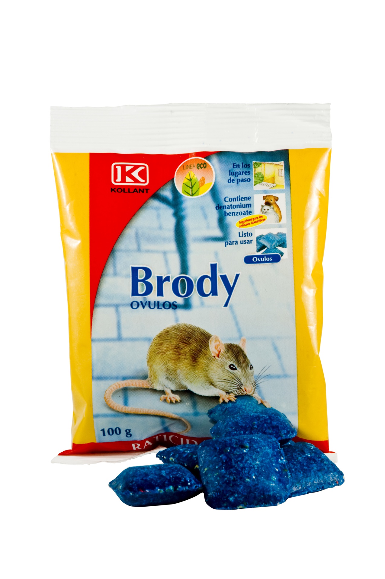 PACK 25 unid. Brody-Sobre de 100gr. (10% adicional)