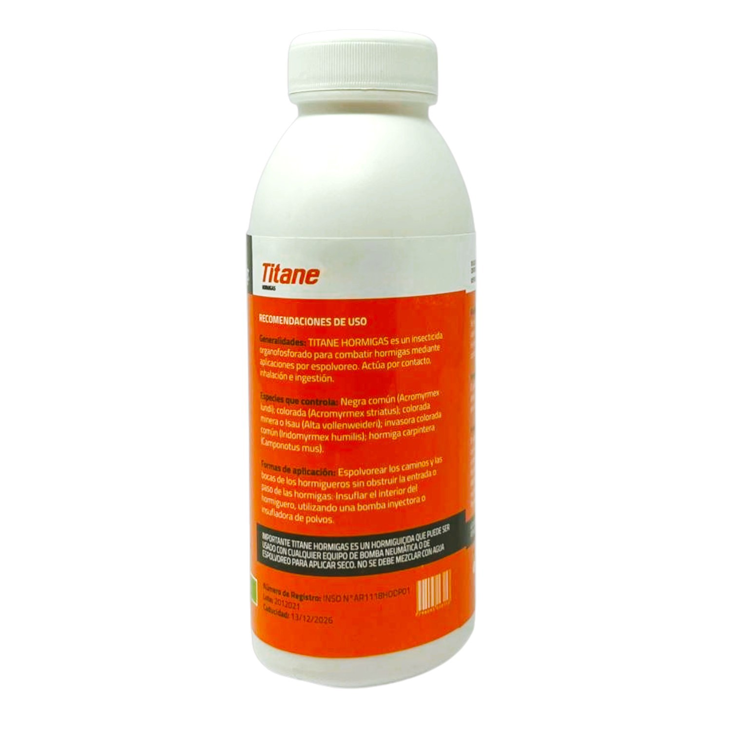 TITANE Hormigas 250 gr talquera