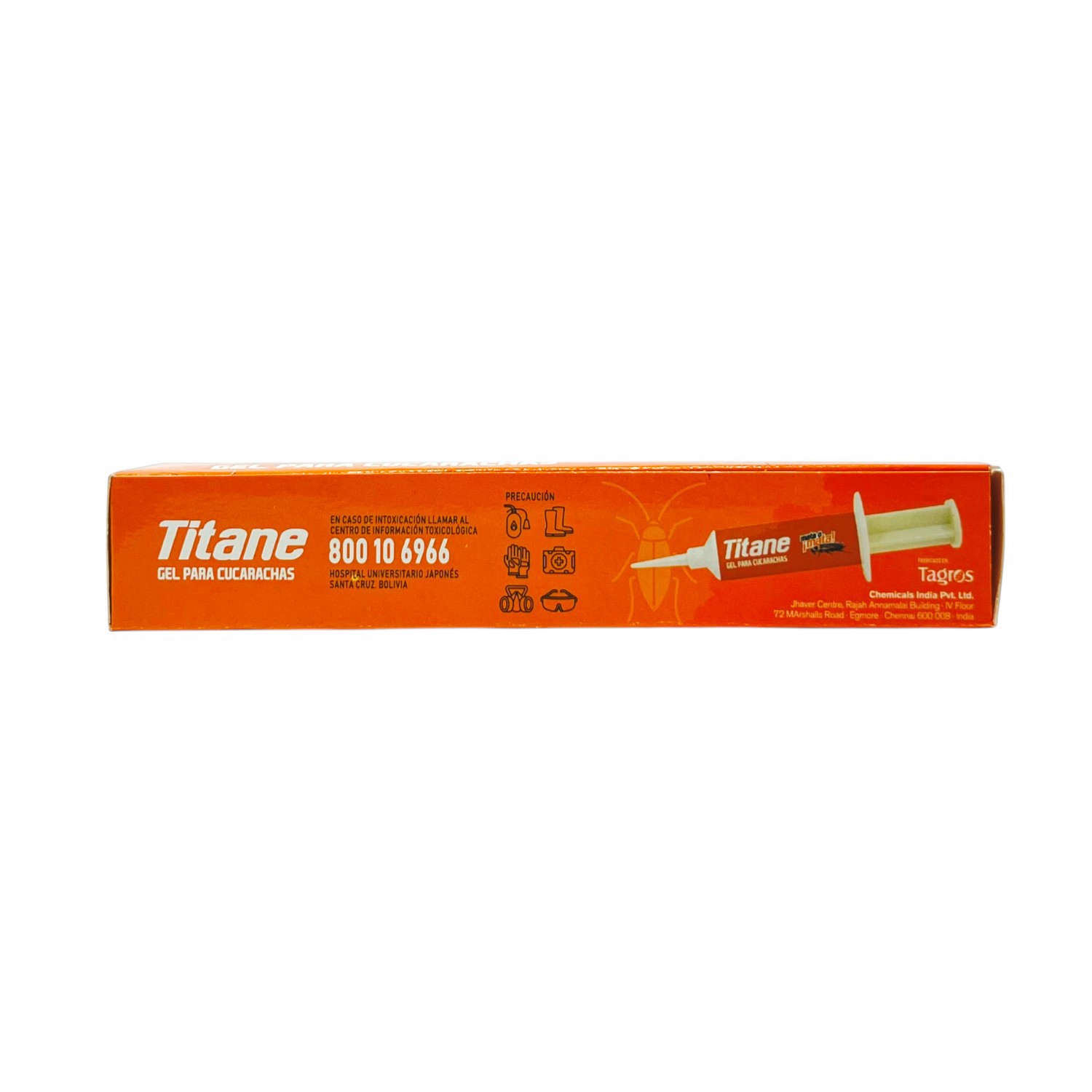 Titane Gel Para Cucarachas ( C x 120 x 10 gr )