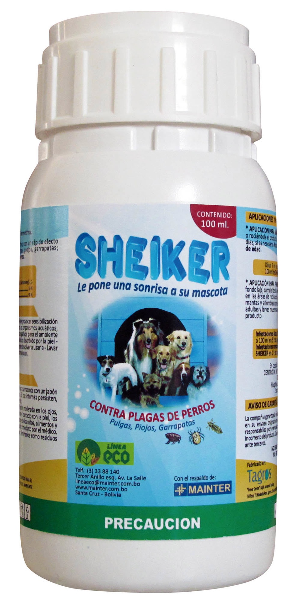Promoción Sheiker 100ml (1/2 Docena + 1 Unid. de regalo)